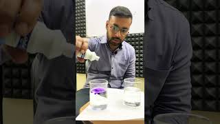 Solubility test #viralshorts #shorts #viral #chemistry #youtubeshorts #ytshorts #subscribe #funny