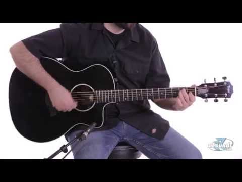 Видеообзор электроакустической гитары Taylor 214ce-BLK DLX