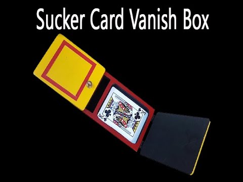 Voir la vidéo Sucker Card Vanish Box