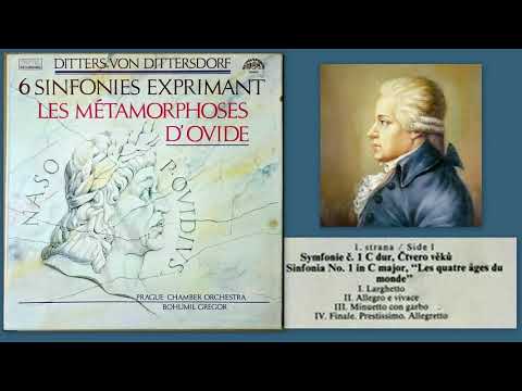 Carl Ditters von Dittersdorf: Sinfonia No.1 in C Major, 'Les Quatre Ages Du Monde'