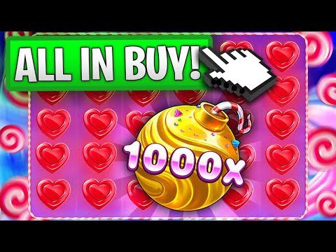 MY BIGGEST ALL IN ON SWEET BONANZA 1000 (BIG WIN!)