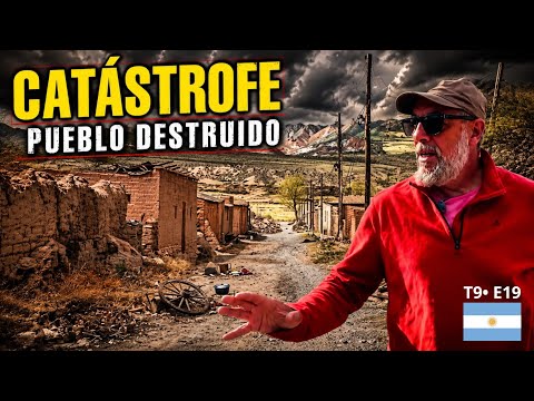 EN 1930 ESTE PUEBLO QUEDÓ SEPULTADO POR UN TERREMOTO | LA POMA VIEJA RUTA 40 #ruta40 #lapoma #salta 