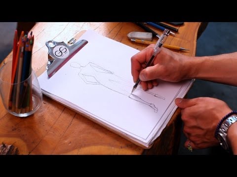 フィギュアの描き方｜ファッションスケッチ (How to Draw a Figure | Fashion Sketching)