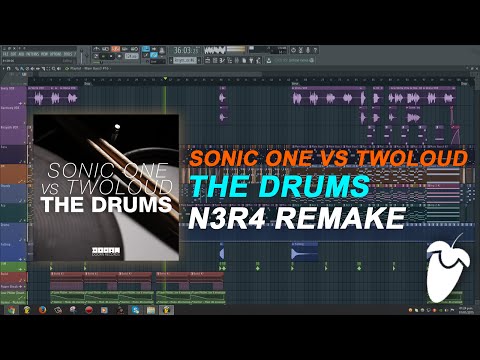 Sonic One vs Twoloud - The Drums [FL Studio Remake + FREE FLP]