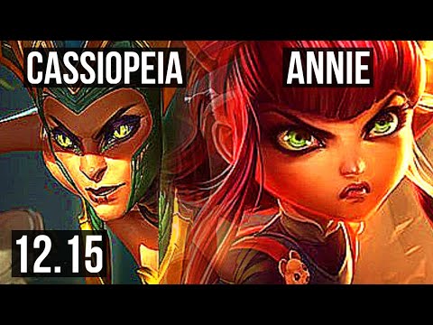 CASSIOPEIA vs ANNIE (MID) | 1.9M mastery, 1000+ games, 5/3/13 | NA Diamond | 12.15