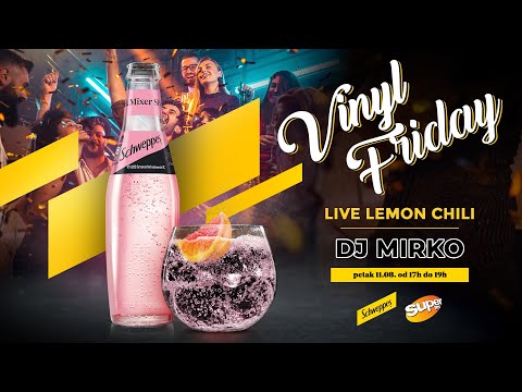 Schweppes Pink Vinyl Friday #111 DJ Mirko┃Super FM