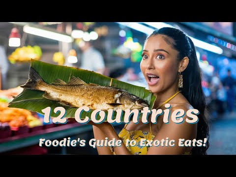 Foodie's Guide to Exotic Eats Abroad in 12 Stunning Locations