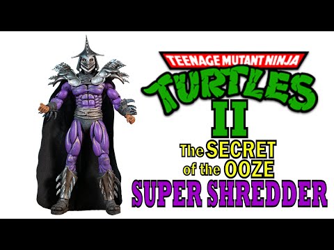 NECA SUPER SHREDDER Teenage Mutant Ninja Turtles Secret of the Ooze Review