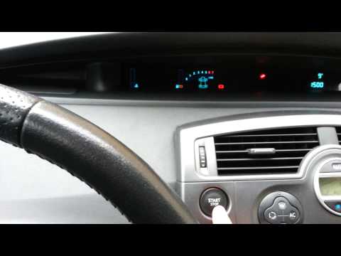 Как снять с электро ручника RENAULT SCENIC 2