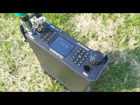 PMR171 100KHz-2GHz 20W Military Radio SDR Transceiver VHF UHF HF CW AM SW PMR-171 Mobile Radio