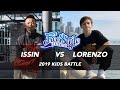 Issin vs Lorenzo Freestyle Session 2019 Kids Battle