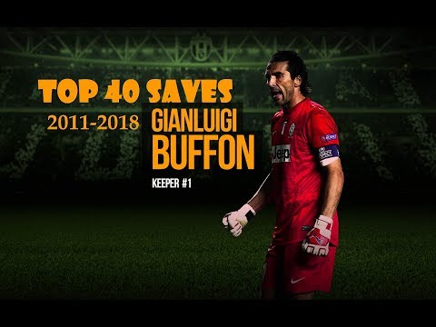 Gianluigi Buffon TOP 40 Saves 2011-2018