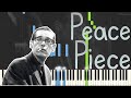 Bill Evans - Peace Piece 1958 (Solo Jazz Piano Synthesia)
