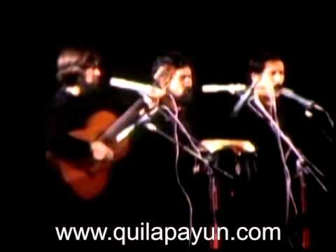 Quilapayún 1977 - A la mina no voy (frag.) [VIDEO EN VIVO]