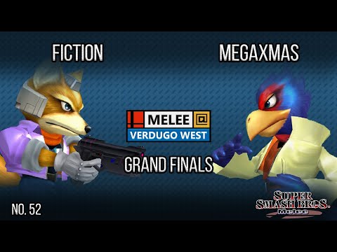 Melee @ Verdugo #52 - MegaXmas(Falco) VS Fiction (Fox) - SSBM - Grand Finals