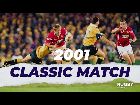 FULL REPLAY | 2001 2nd Test: Wallabies vs British and Irish Lions