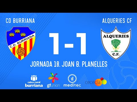 NUESTRO GOL | CD Burriana 1-1 Alqueries CF | J18 Lliga Comunitat