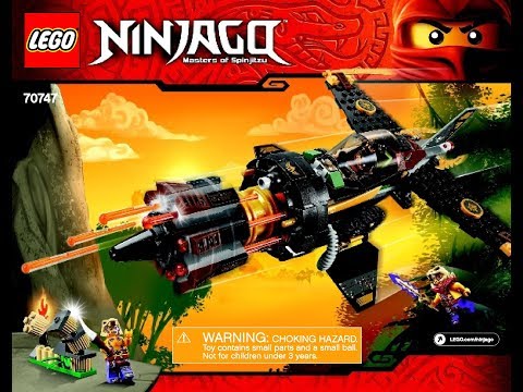 LEGO Ninjago 70747 Coles Boulder Blaster Instructions Book DIY