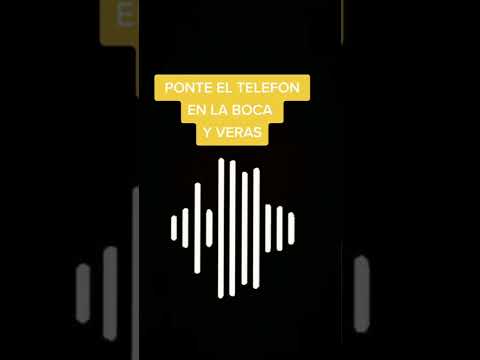ponte el teléfono en la boca y veras/NewGett