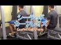 シーテッドカーフレイズ(Seated Calf Raise)のやり方とフォーム