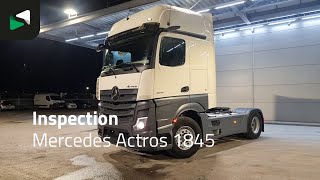 Mercedes-Benz Actros 1845 4X2 GigaSpace Retarder MirrorCam Navi Euro 6 truck tractor | Image 4 - Autoline