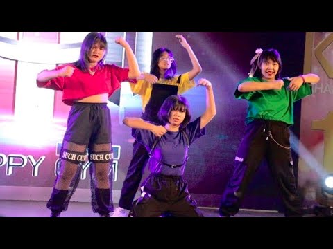 230218 แม็คกี้ cover BTS + EVERGLOW - Anpanman + DUN DUN (Audition) HAPPY K-POP Cover Dance 2023