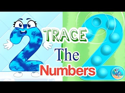 Learn Counting Numbers 1 To 10 - Wash The Numbers 2 - Numbers Song