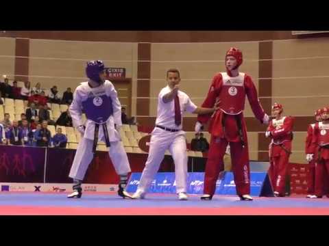 Iran vs Russia.  Male. World Taekwondo World Cup Team Championships, Baku-2016.