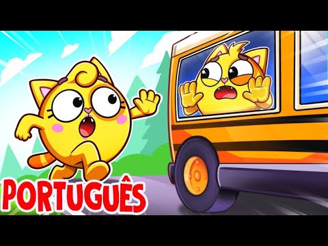 Cuide-se na Canção do Ônibus 🚌 | Canções Infantis 🐱🐨🐰🦁 e Rimas de Creche por Baby Zoo