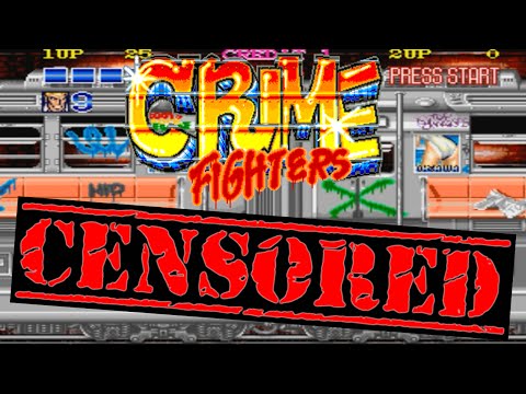 Crime Fighters CENSORED - Level 2's Buttock Poster Animation Removed (Documentary Purposes)