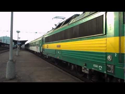 Odjezd vlaku Os 6829 (ČD 163.259, zpoždění 5 min) - Most, 8. 4. 2013