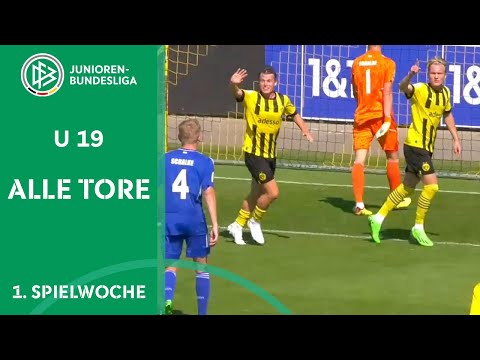 Revierderby & Traumtore am Fließband | Alle Tore der A-Junioren-Bundesliga - Spieltag 1
