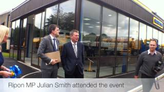 preview picture of video 'ECON Gritter Museum Opening - Ripon 15 June 2012'