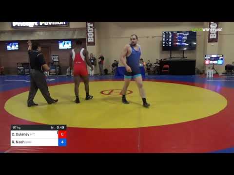 2018 Marine Corps US Open/Senior Men's Greco-Roman 97 Con 8 #1 - Christian Dulaney (SITC) Vs. Roy