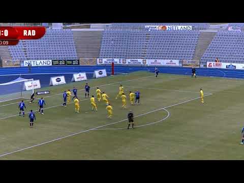 Bramki z meczu KKS Kalisz - Radunia Stężyca 2:0 (2:0) [06.03.2022]