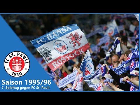 Hansa Rostock - FC St. Pauli 2:0 (1995/96)  7 Spieltag