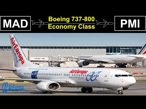 Trip Report - Madrid to Palma de Mallorca | Air Europa - Economy Class | Boeing 737-800