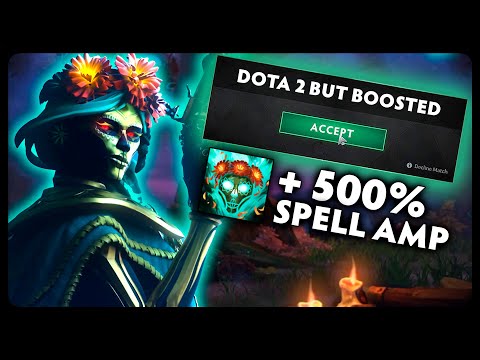 Dota 2 But Muerta Has 500% Spell Amp