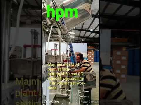 setting of 6 head sc liquid filling  machine