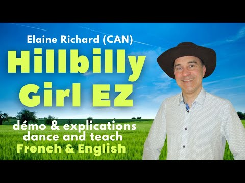 Hillbilly Girl EZ Line Dance (Dance & teach / Démo & explications / French & English)