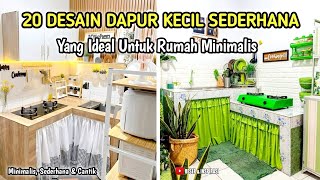 Download lagu 20 SIMPLE SMALL KITCHEN DESIGNS | IDEAL FOR MINIMALIST HOMES mp3