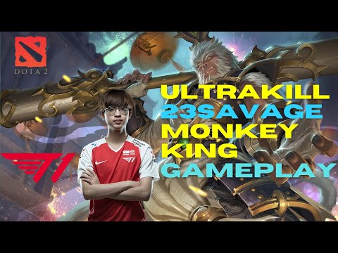 T1 23SAVAGE Ultra Kill Monkey King | T1 vs SG Esports OGADOTAPIT