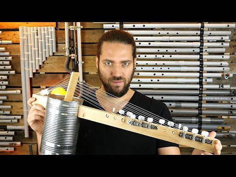 HOW TO MAKE A KORA WITH A TIN CAN