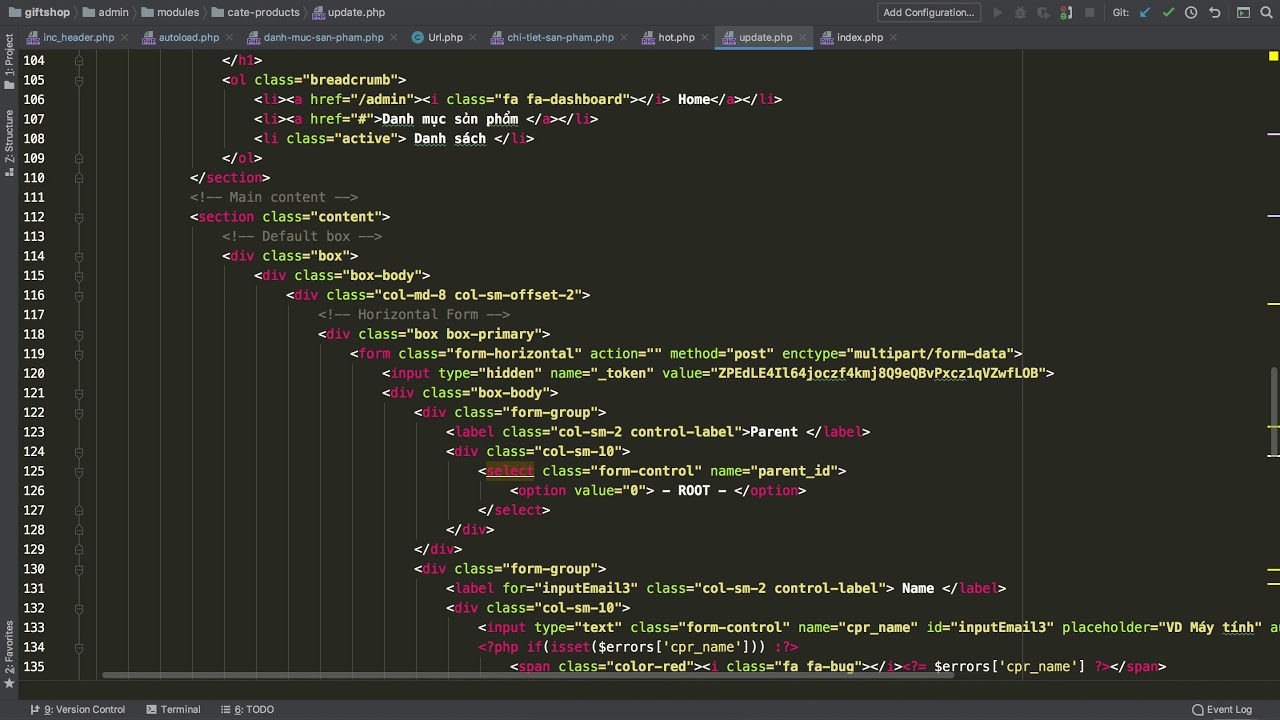 [Đồ án tốt nghiệp ] - Giftshop - Demo lần 1