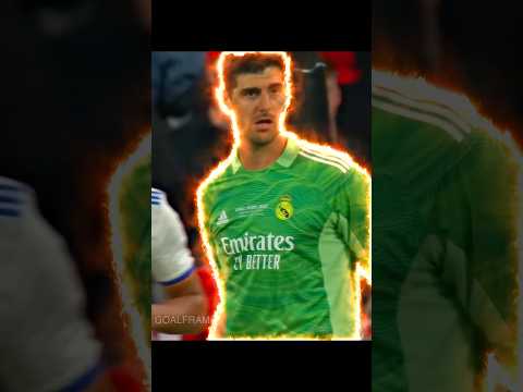 🤯 Courtois – The Best Goalkeeper in the World!🐐🔥 #courtois #realmadrid #championsleague