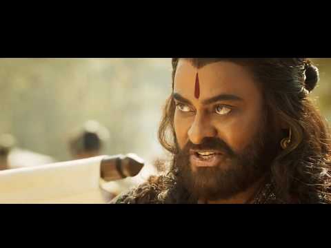 SYERAA Warning scene | Chiranjeevi warning to British scene
