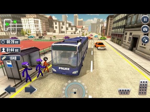 Prison Stickman Transport Police Van #2 || Android IOS Gameplay