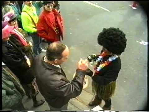 Faschingsumzug Huttengrund 1990 Teil 1/4