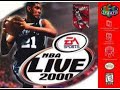 NBA Live 2000 N64 Lakers Vs Hawks November 14th 1999