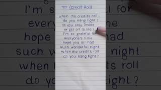 Download lagu RM - 'ㅠㅠ (Credit Roll)' Lyrics #rm #bts #lyrics #shorts #shortsfeed #youtubeshorts mp3 Download lagu RM - 'ㅠㅠ (Credit Roll)' Lyrics #rm #bts #lyrics #shorts #shortsfeed #youtubeshorts mp3